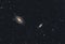 The Bode galaxy Messier 81 and the  Cigar galaxy Messier 82