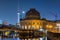 Bode Museum with Berliner Fernsehturm TV tower in the background in Berlin