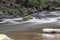 The Bode valley in the Harz Mountains was photographed with a tripod using a gray filter to give the water a silky effect