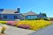 Bodega Bay, skyline, architecture, garden, flowers, California, United States of America, Usa