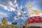 Bodhisattva architecture in temple afternoon