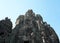 Bodhisattva face towers viewed near the east gate of Bayon, Angkor Thom, Siem Reap