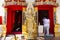 Bodhisattva Maitreya Buddha for thai people and foreign traveler travel visit and respect praying with holy mystery at Wat Song
