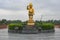 Bodhisattva Siddhartha statue in Lumbini, Nepal