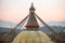 Bodhnath Stupa in the evening, Kathmandu. Nepal.