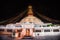 Bodhnath stupa at night