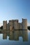 Bodiam Castle with moat reflections