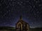 Bodie ghost town church star trails