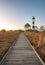 Bodie Island Lighthouse is located at the northern end of Cape Hatteras National Seashore, North Carolina , USA.