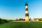 Bodie Island Lighthouse Summer Landscape, at Cape Hatteras National Seashore, North Carolina, USA