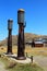 Bodie State Historic Park, Eastern Sierra Nevada, Old Gas Station in Ghost Town of Bodie, Mono County, California, USA
