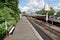 Bodmin and Wenford railway station, Cornwall, England.