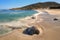 Bodri beach near Ile Rousse in Corsica