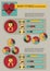 body fitness infographic. Vector illustration decorative design