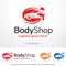 Body Shop Logo Template Design Vector