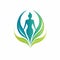 Body And Wellness Woman Logo Design