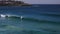 Bodyboard surfer at bondi beach