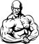 Bodybuilding and Powerlifting - vector.