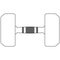 Bodybuilding Strength Training Dumbbell, adjustable dumbbell for Full Body Fitness Workout sketch drawing, contour lines drawn