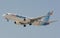 Boeing 737-8KN  FlyDubai arriving at Dubai international airport