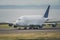 Boeing 747 Dreamlifter taking off from Chubu Centrair International AirportNGO