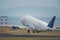 Boeing 747 Dreamlifter taking off from Chubu Centrair International AirportNGO