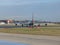 Boeing 747 Jumbo aircraft of the British Airways on the runway ready for take-off