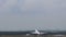 Boeing 747 jumbojet of Lufthansa airlines takes off