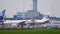 Boeing 777 China cargo unloading