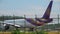 Boeing 777 of Thai Airways departure