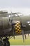 Boeing B-17 Flying Fortress cockpit, propellers and engines