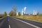 Bogatynia, Poland - April 20, 2019: Turow Thermal Power Station in Bogatynia, Poland. This is the modern brown coal thermal power