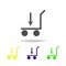 bogie loading multicolor icon. Element of web icons. Signs and symbols icon for websites, web design, mobile app on white backgro