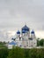 Bogolyubovo, Vladimir Oblast/ Russia- May 13th 2012: Svyato-Bogolyubsky monastery