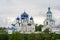 Bogolyubovo, Vladimir Oblast/ Russia- May 13th 2012: Svyato-Bogolyubsky monastery