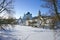 Bogolyubsky Convent Nativity of the Virgin. Orthodox monastery in the village of Bogolyubovo, Vladimir region