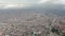 Bogota, Colombia from above
