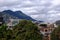 Bogota\'s Architectural Marvels Against Majestic Mountain Backdrop