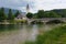 Bohinj lake and church