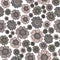 Boho Chic Ditsy Floral Seamless Pattern, Neutrals flowers Surface Pattern Background Floral Repeat Pattern for textile design, fa