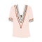 Boho style shirt blouse for women icon