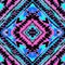 Boho textile seamless pattern.