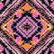 Boho textile seamless pattern.