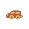 Boho Wooden toy car