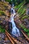 Bohodei waterfall in Romania