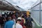 BOHOL, PHILIPPINES - FEBRUARY 14, 2018: Gate to the port of Tagbilaran in Philippines, Bohol Island.