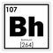 Bohrium chemical element
