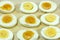 boiled, chicken, eggs, yolk, useful protein food, diet, products