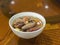 Boiled ginkgo nuts with roasted duck