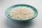 Boiled Indian Basmati rice served in a bowl